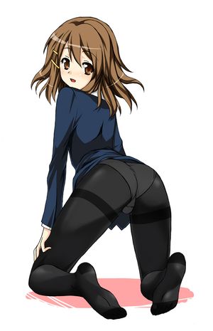 hirasawa yui (k-on!) drawn by mushi024