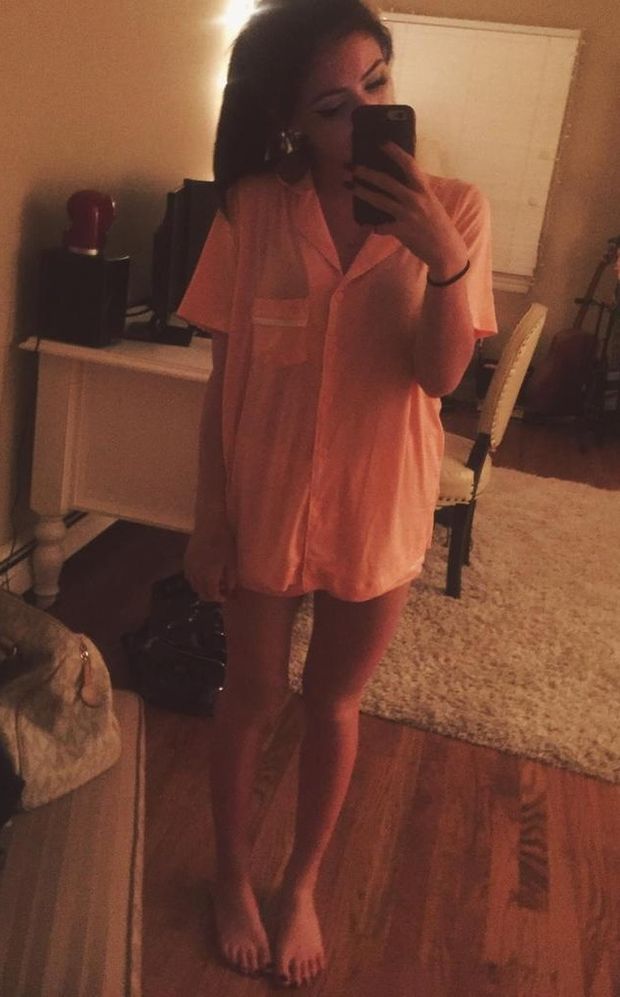 Against the Current singer Chrissy Costanza before bed