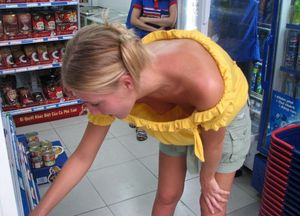 downblouse at the store
