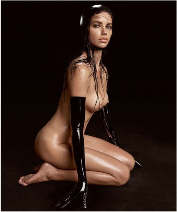 Adriana Lima Completely Nude