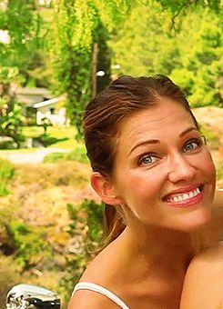 Tricia Helfer -4/74 -5'11''- 34-24-34''-34B-Bra -127lbs - 9-Shoe, Tall, Hot , Pretty Cunnilingus! -Yum! Yum!