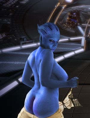 Asari liara ass cgi hentai mass effect