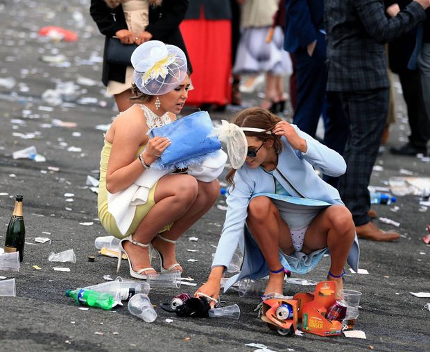 Kentucky derby upskirt