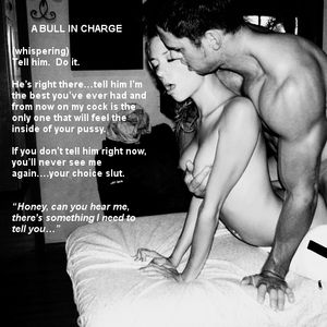 My bull knows he is the only one I want