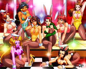 Bunnygirl Harem - Disney Pokemon Last Airbender DC