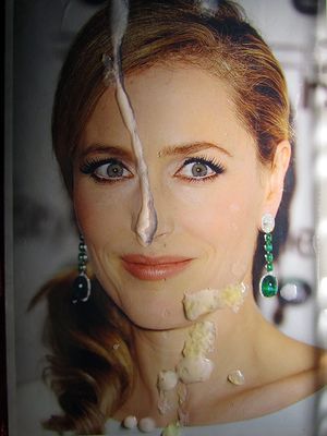 Gillian Anderson Cumshot Tribute Found On Google