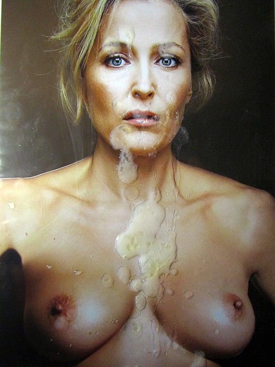 Gillian Anderson Cumshot Tribute Found On Google