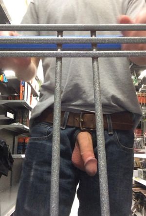 freeballing-and-more: Me walking around the local store with my...