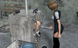 Cleaning the cumdump