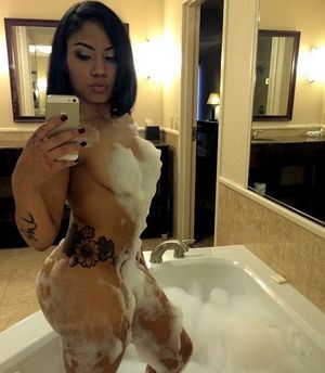 Sexy selfie in the bathtub.
