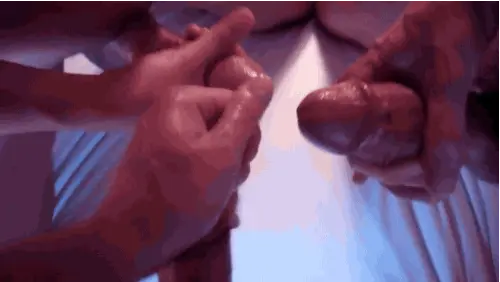 buddybate:
I’ve had some great threesome wanks with mates, it’s...