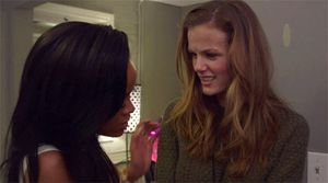 Rihanna gropes Brooklyn Decker