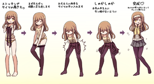 love live sunshine kunikida hanamaru black pantyhose dressing tights nylon anime hosiery fetish