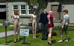 Wife and daughter for sale