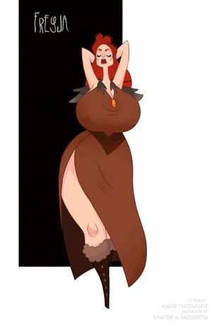 woman shaking hips gif.