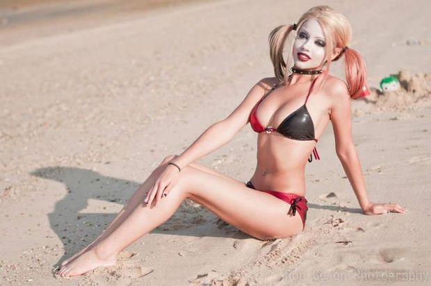 Sexy Cosplay - Bikini Harley Quinn