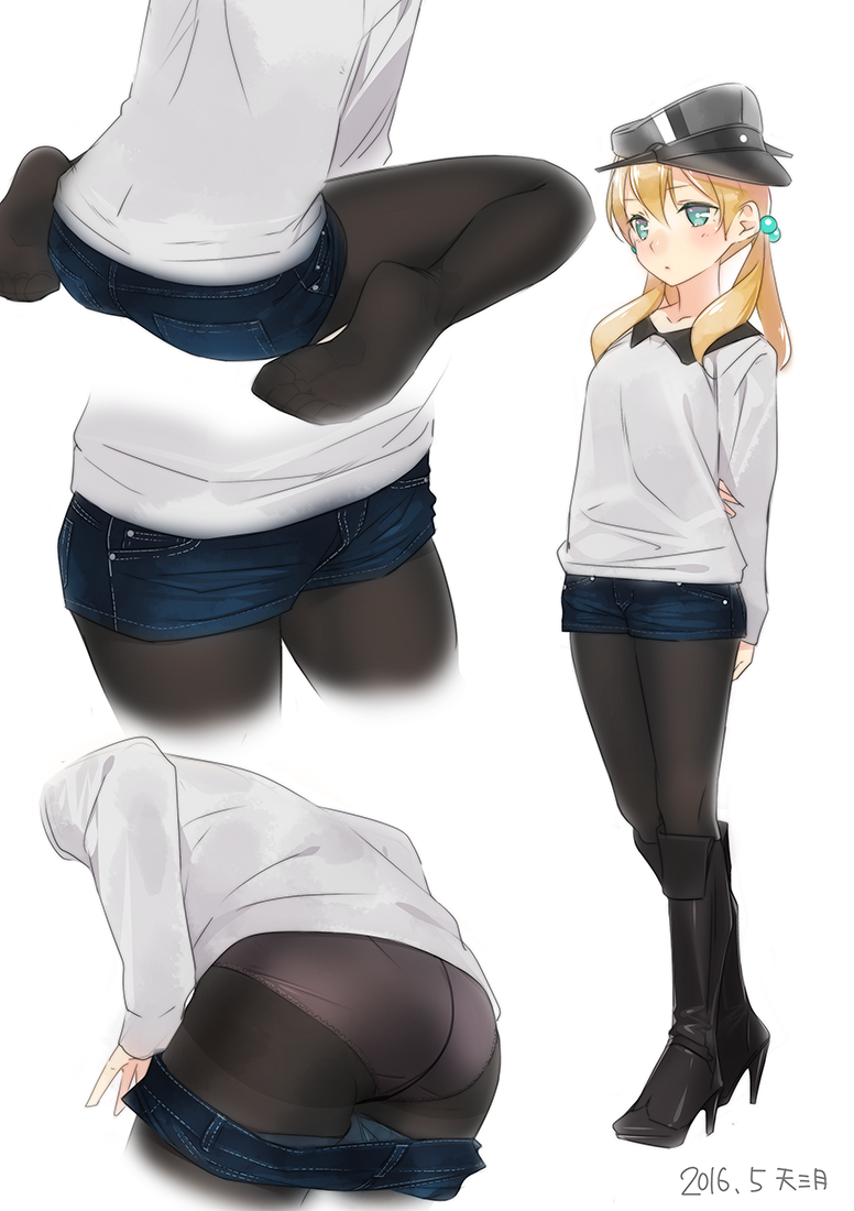 prinz eugen (kantai collection) drawn by ama mitsuki