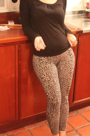 Lola en calzas animalprint