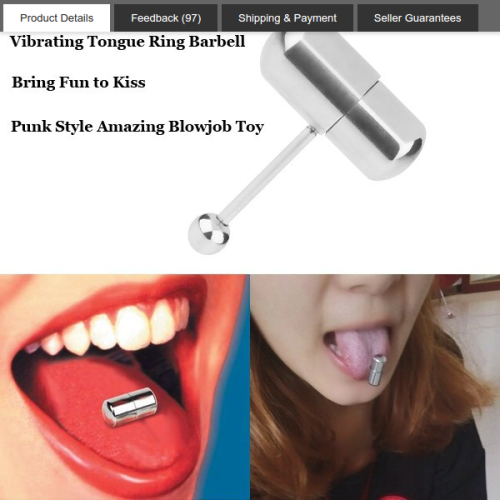 #piercing FREE tongue piercing. Tounge vibrator that makes you...