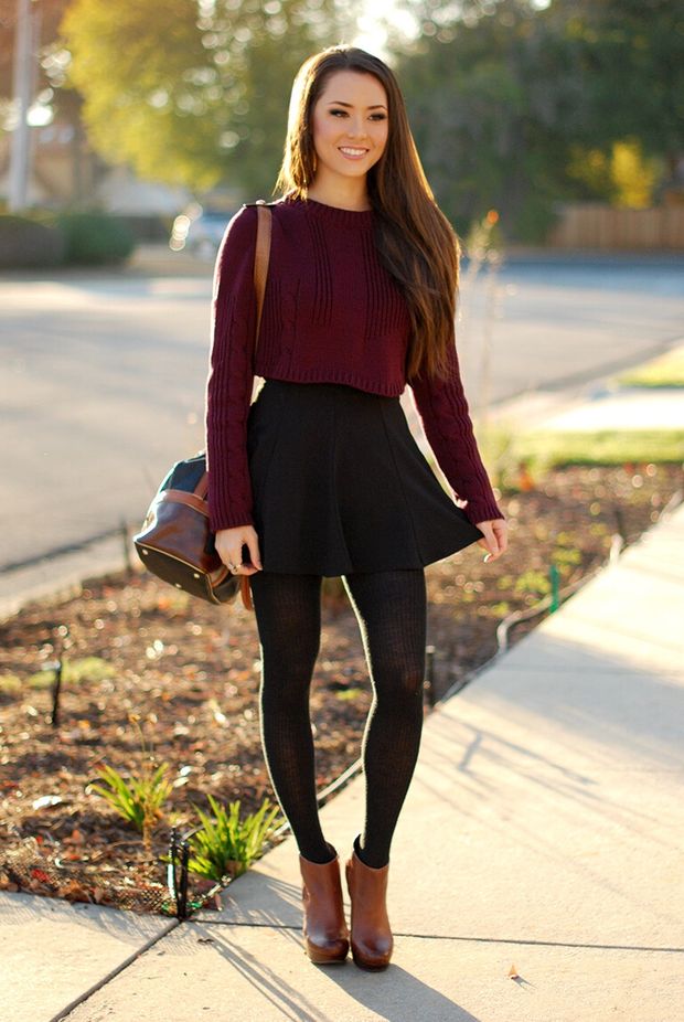 sexy asian in a classy outfit and ankle-boots
