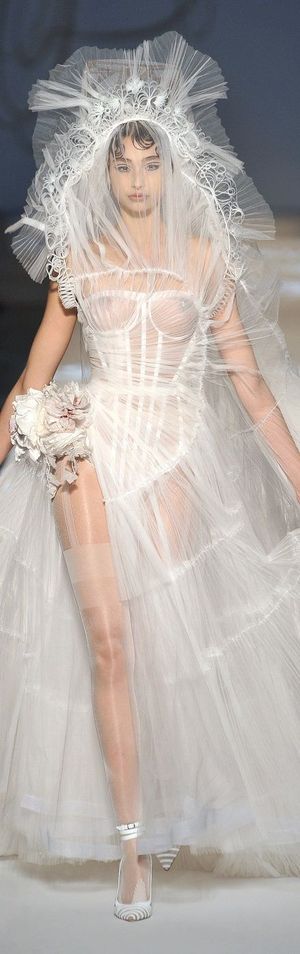 A very sexy wedding dress.