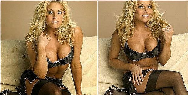 Trish Stratus lingerie desktop