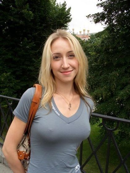 Cutie takes a pic outdoors