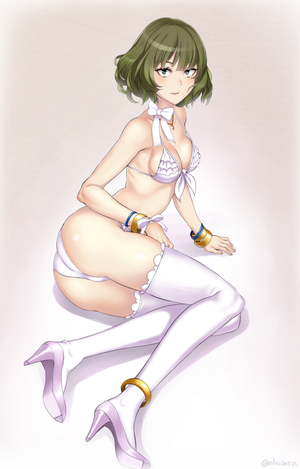 takagaki kaede (idolmaster and idolmaster cinderella g'irls) drawn by oku (okumen)