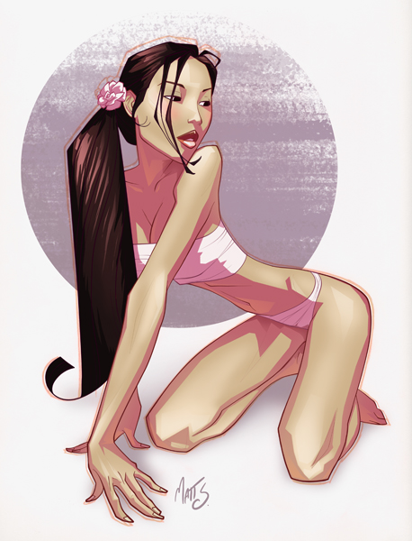 Exotic beauty.