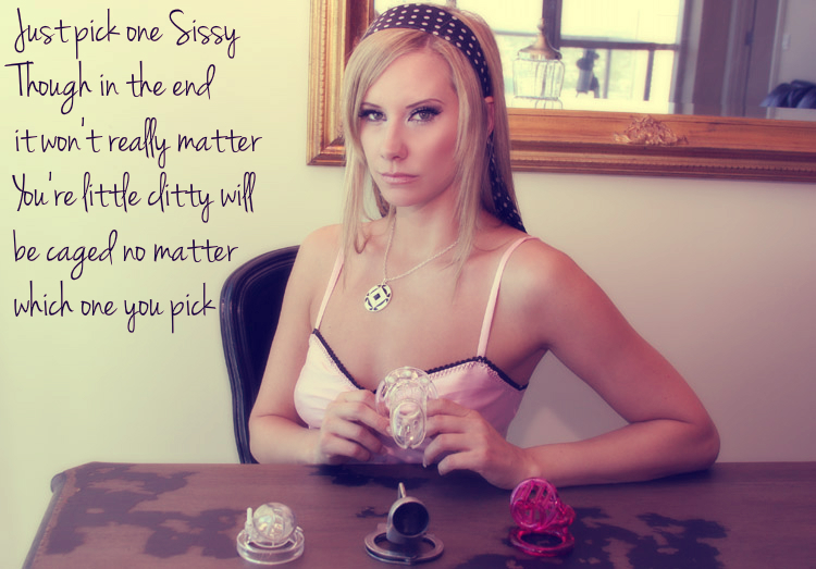 sissy caged