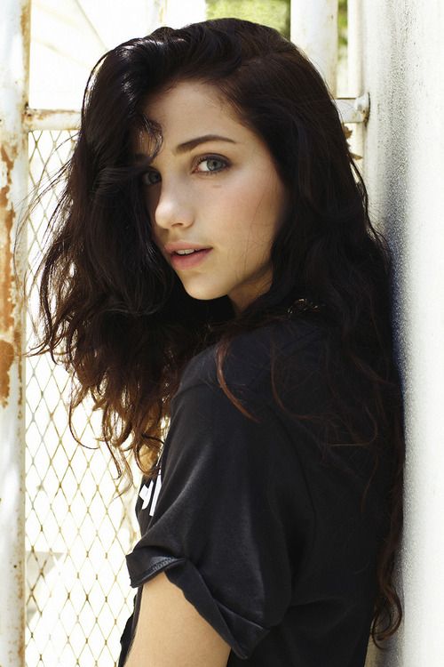 Hot brunette with the perfect face