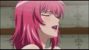 animated animated face animated kyuuketsuki orgasm penetration pink_hair