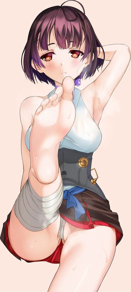 one leg up