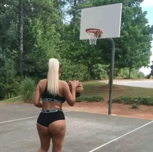Ass out Tomboy Basket Ball Booty