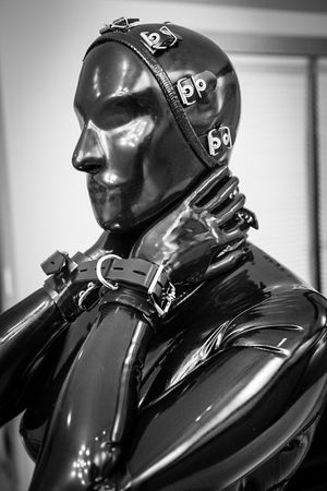 Heavy rubber layered hood