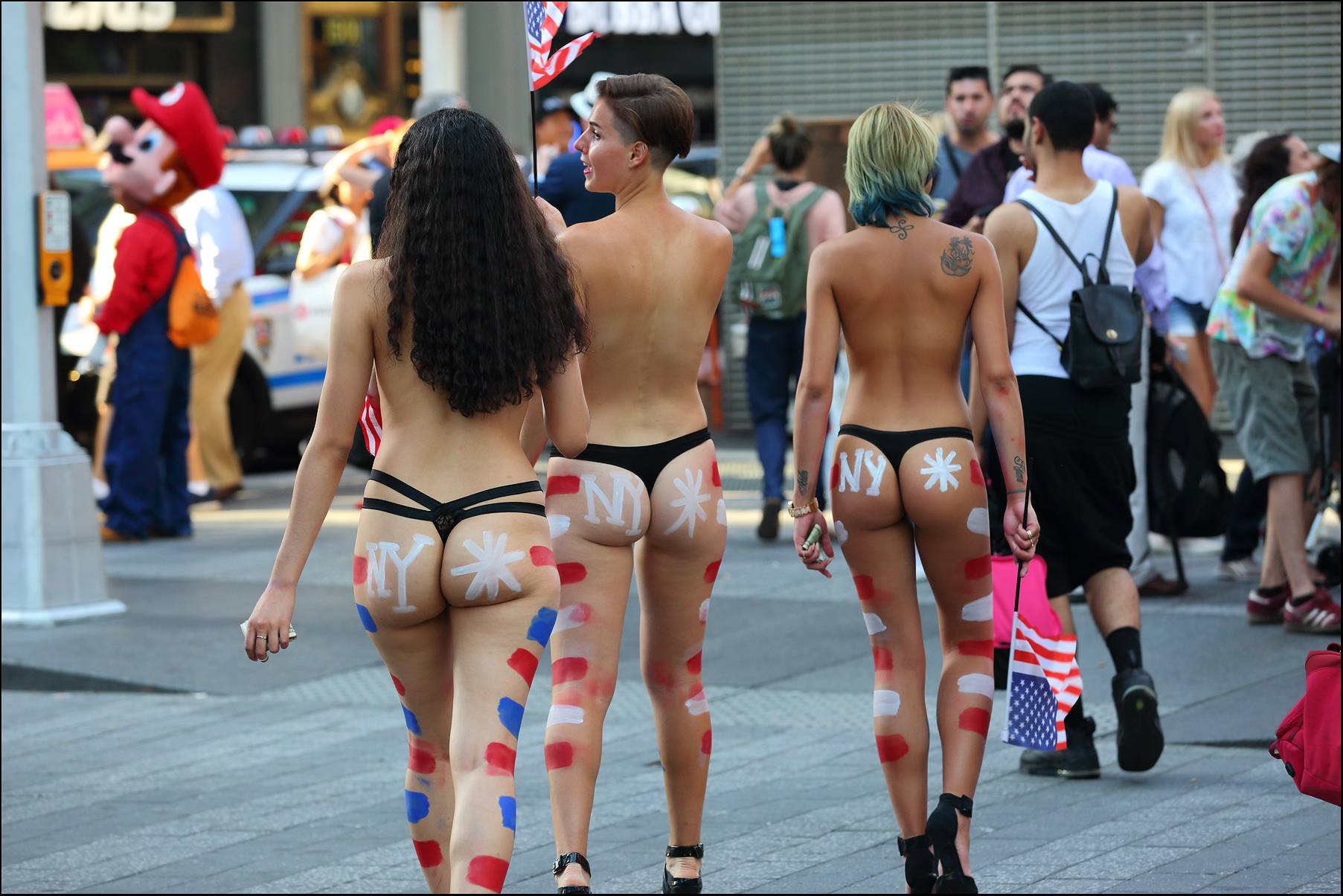 Times Square Booty Hustlers