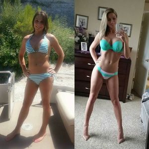 4 years ago and now! Healthy eating and focusing on taking care of my body has led to a lot of changes in the shape of my body