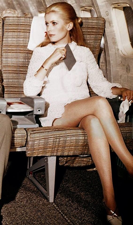 BB showing legs in plane