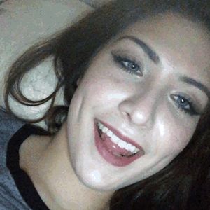 Brunette babe flashing huge boobs gif