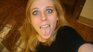 cum right in her face