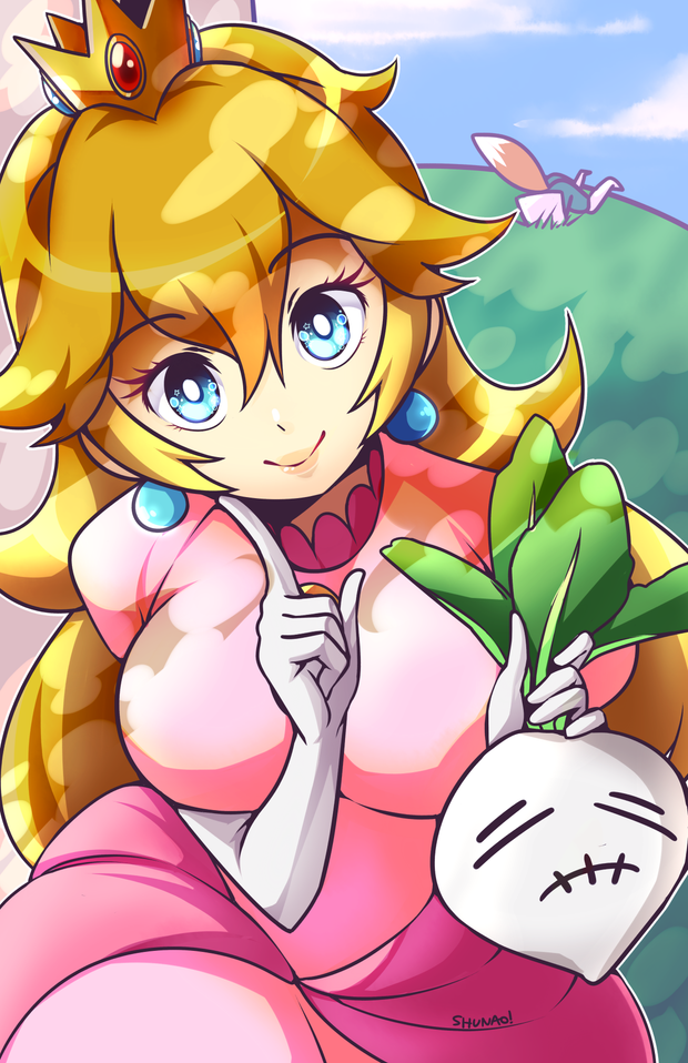 Princess Peach by lyn (shunao)