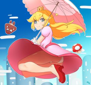 Princess Peach by kuroonehalf