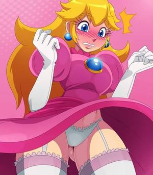 Princess Peach upskirt