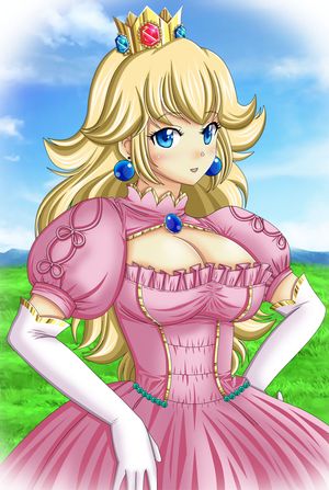 princess peach by seraphina