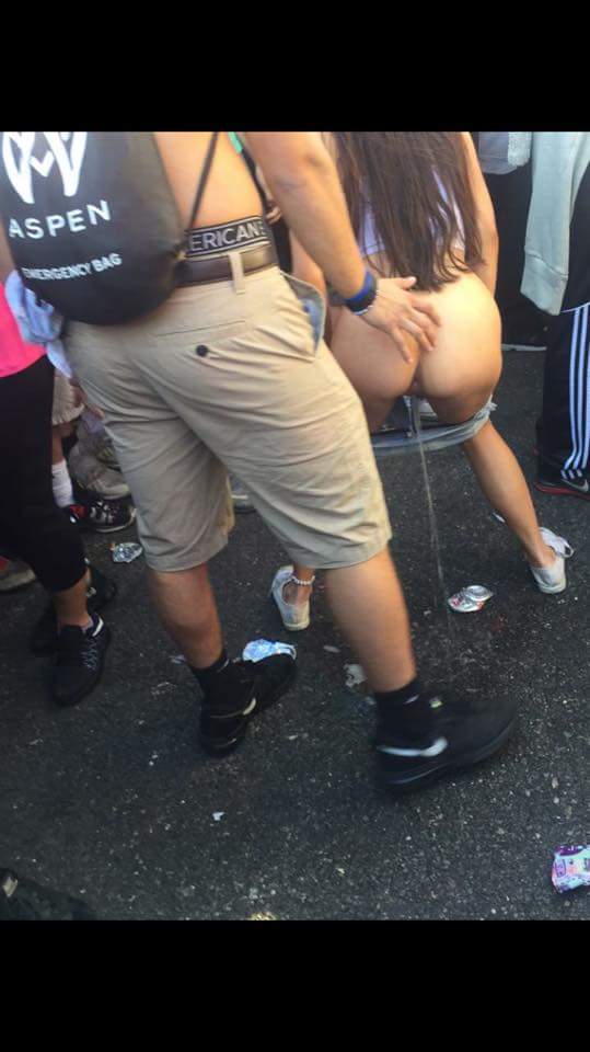 in public