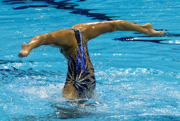Synchronized Swimming Pussy Slip