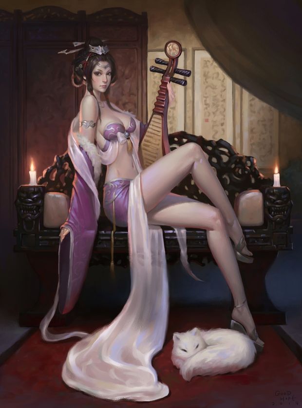 Geisha artist.