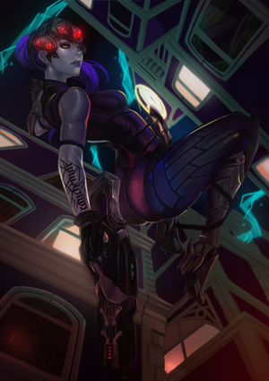vymnisartblog: widowmaker!