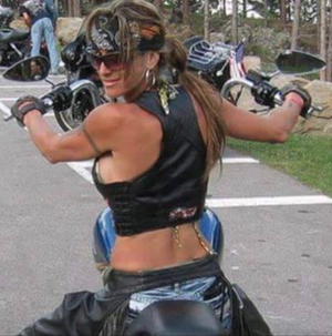 Hot Biker Babe