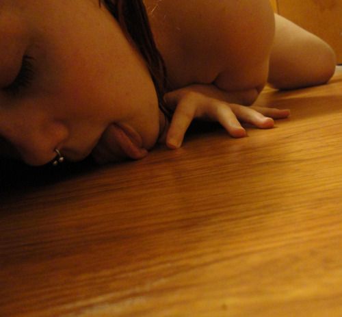 cum on the floor